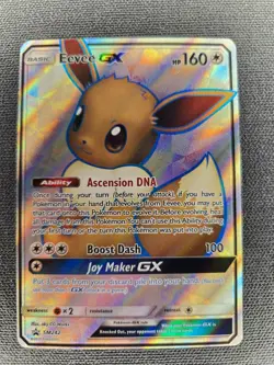 Eevee GX SM242 Sun & Moon Full Art Ultra Rare Holo Promo Pokemon Card - Image 1