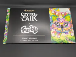 MTG Secret Lair X Furby: Doo-Ay Noo-Lah Rainbow Foil Edition Secret Lair Sealed - Image 1