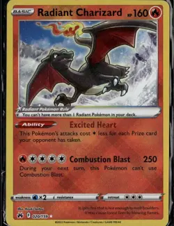 Prize Pack Series Cards #020/159 Radiant Charizard - Image 1