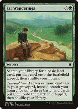 Far Wanderings [Commander 2016] Magic MTG - Image 1