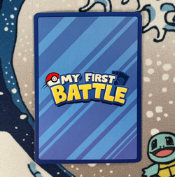 Squirtle Blue Border (Pokeball Version) My First Battle Promo Pokemon Card NM - Image 3