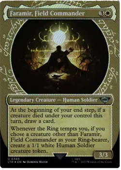 Faramir, Field Commander (Showcase) 303 The Lord of the Rings NM Foil MTG - Image 1