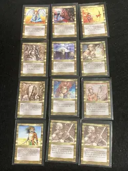MTG Legends 1994 Card Lot (12 Summon Legends) - Image 1
