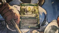 MTG Final Fantasy The Earth Crystal Borderless Rare English - Image 1
