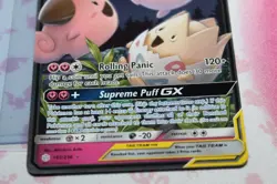 Togepi & Cleffa & Igglybuff GX 143/236 SM Cosmic Eclipse Holo Card NM Condition - Image 3