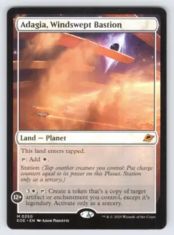 Adagia, Windswept Bastion 250 Mythic Edge of Eternities Magic: The Gathering NM - Image 1