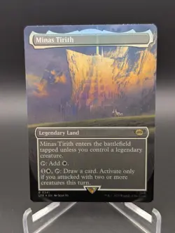 Minas Tirith (0341) (Borderless) Universes Beyond: the Lord of the Rings (Foil) - Image 1
