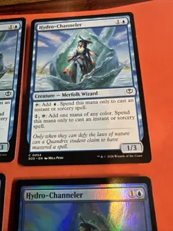Hydro-Channeler - Mtg: Secrets of Strixhaven (SOS) - C 0054 (x4) *1 Foil - Image 3