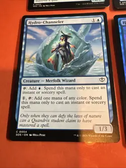 Hydro-Channeler - Mtg: Secrets of Strixhaven (SOS) - C 0054 (x4) *1 Foil - Image 4