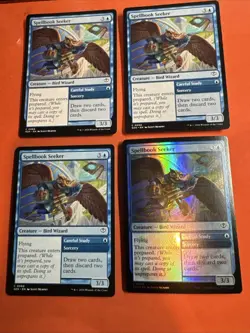Spellbook Seeker - Secrets of Strixhaven (SOS) C 0068 (x4) *1 Foil - Image 1