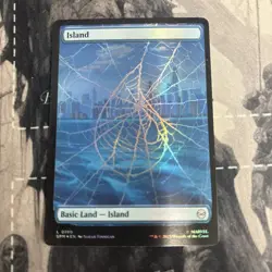 FOIL Full Art Land Set - Spider-Man (5 Card Land Set) MTG Magic - Image 4