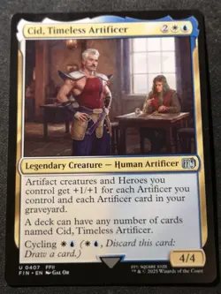 Cid, Timeless Artificer - FIN - MTG - EN - NM - 0407 - Image 1