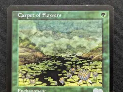 Carpet of Flowers - Urza's Saga - NM - MTG - Magic the Gathering - Green - Ench - Image 3