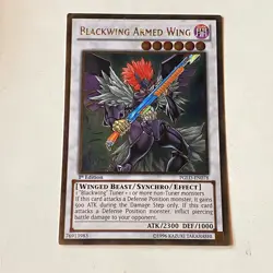 Blackwing Armed Wing - Holographic - Yu-gi-oh TCG - Image 1