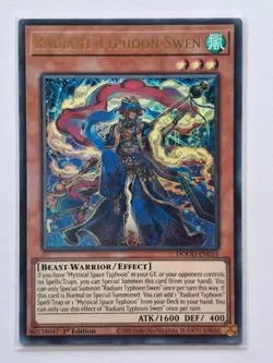 Radiant Typhoon Swen - DOOD-EN014 - Ultra Rare - 1st Edition NM - Yugioh - Image 1