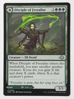 Disciple of Freyalise - NM Near Mint - MH3 Modern Horizons 3 #250 - MTG Magic - Image 1