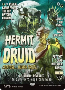 Hermit Druid (Showcase) [Innistrad Remastered] Foil Near Mint MTG - Image 1