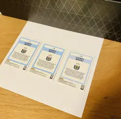Lionel Messi (3 Card Lot) 2026 Donruss FIFA World Cup (Argentina) - Image 2