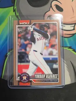 2026 Topps #468 Yordan Alvarez Gold Houston Astros #962 /2026 - Image 1