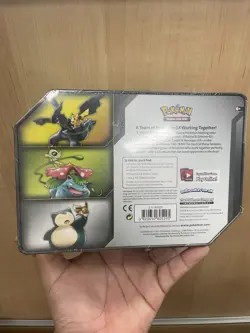 Pokemon TCG: TAG Team Tin Eevee and Snorlax GX Factory sealed 820650805295 - Image 3