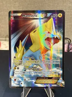 Pokemon TCG Manectric EX (113 Full Art) #113/119 XY - Phantom Forces - Image 1
