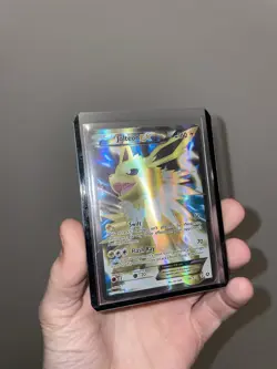 Jolteon EX 28a/83 Generations Ultra Rare Full Art Holo Pokemon Card - Image 1