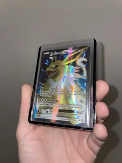 Jolteon EX 28a/83 Generations Ultra Rare Full Art Holo Pokemon Card - Image 3