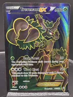 Pokemon Trevenant EX Ultra Rare Full Art Holo 145/160 XY Primal Clash - Image 1