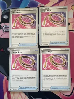 Escape Rope Pokemon Card 4x Lot 2023 World Championship Cards - Image 2