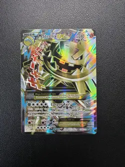 Pokemon Card TCG - M Steelix EX 109/114 - Steam Siege - Ultra Rare - NM - Image 3