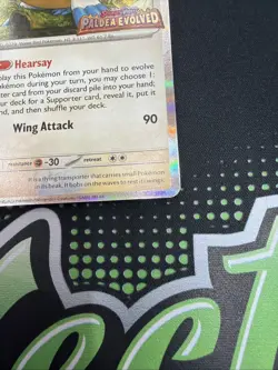 Pelipper SVP 022 STAFF - Pokemon TCG Black Star Promo Paldea Evolved Pre Release - Image 4