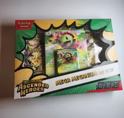 Pokemon Ascended Heroes Mega Meganium EX Box Sealed - Image 1