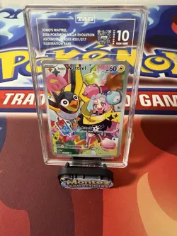 Iono’s Wattrel #231/217 IR Ascended Heroes Illustration Rare Pokemon Card TAG 10 - Image 3