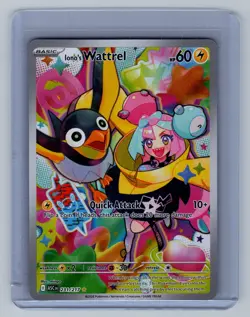Ionos Wattrel 231/217 Ascended Heroes Illustration Rare Pokemon Card NM - Image 1