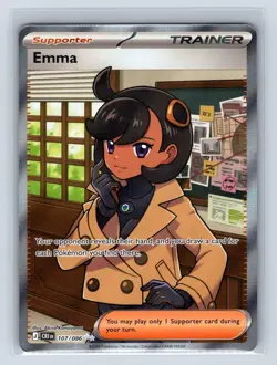 Emma 107/086 Ultra Rare Chaos Rising Pokemon Holo Near Mint - Image 1