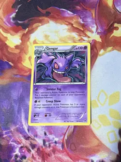 Pokemon TCG Gengar 60/162 Non-Holo Rare Card Breakthrough 2015 - Image 1