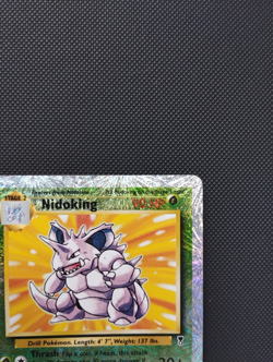 Pokemon NIDOKING Legendary Collection 31/110 LP/GOOD ENG Reverse Holo Rare - Image 2