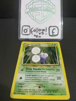 POKEMON NEO GENESIS UNLIMITED JUMPLUFF HOLO 7/111 PL/PR ENG - Image 1