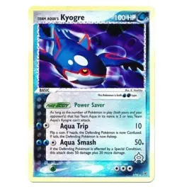 Team Aqua's Kyogre - 3/95 Team Aqua & Team Magma Set - Pokemon Card NON HOLO LP - Image 1