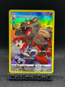 Hisuian Arcanine TG08/TG30 Lost Origin Trainer Gallery Ultra Rare Pokemon - Image 1
