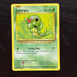 Caterpie 3/108 Pokemon Evolutions XY Regular Common Card NM - Image 1