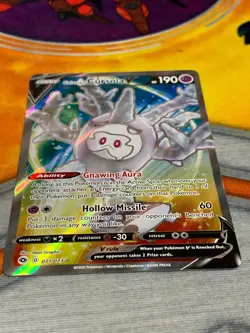 C1030 POKEMON TCG GALARIAN CURSOLA V NM CARD HOLO #071 CHAMPIONS PATH RARE - Image 2