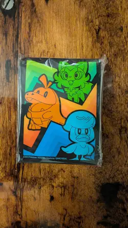 Paldea Evolved Card Sleeves x65 from Pokemon TCG Elite Trainer Box - Image 1