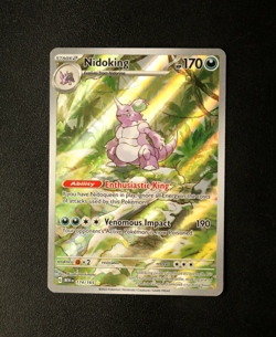 Pokemon Card TCG - Nidoking 174/165 - S&V 151 English - Illustration Rare - NM ⭐ - Image 1