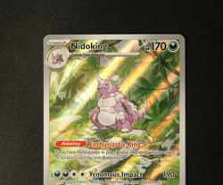 Pokemon Card TCG - Nidoking 174/165 - S&V 151 English - Illustration Rare - NM ⭐ - Image 2