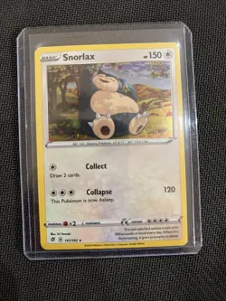 Pokemon TCG: Snorlax - (Cosmos Holo) 141/192 Holographic Card - NM/M - Image 1