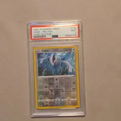 The Pokemon Company Lugia 132/185 Vivid Voltage Reverse Holo PSA 9 ENG - Image 1