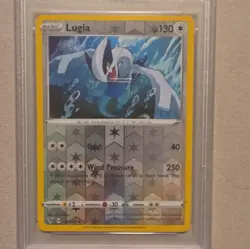 The Pokemon Company Lugia 132/185 Vivid Voltage Reverse Holo PSA 9 ENG - Image 3