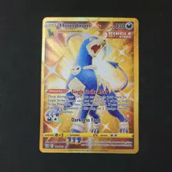 Houndoom (Secret Gold) 179/163 SWSH05: Battle Styles Holofoil NM - Image 1