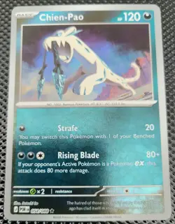 Chien-Pao 054/088 - Reverse Holo Rare - Pokemon TCG: Perfect Order - English NM - Image 1